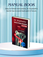 Low Back Pain Relief, Sciatica, Self-Massage Tool, Trigger Points, 2 Massage Balls with Instruction Book, Chiropractic Tools, Myofascial Pain, Deep Tissue Massage, Muscle Knots.