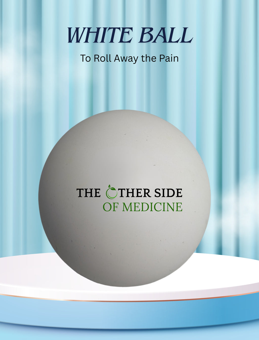 Low Back Pain Relief, Sciatica, Self-Massage Tool, Trigger Points, 2 Massage Balls with Instruction Book, Chiropractic Tools, Myofascial Pain, Deep Tissue Massage, Muscle Knots.