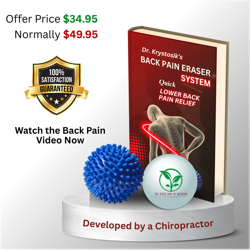 Low Back Pain Relief, Sciatica, Self-Massage Tool, Trigger Points, 2 Massage Balls with Instruction Book, Chiropractic Tools, Myofascial Pain, Deep Tissue Massage, Muscle Knots.