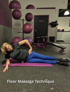 Low Back Pain Relief, Sciatica, Self-Massage Tool, Trigger Points, 2 Massage Balls with Instruction Book, Chiropractic Tools, Myofascial Pain, Deep Tissue Massage, Muscle Knots.